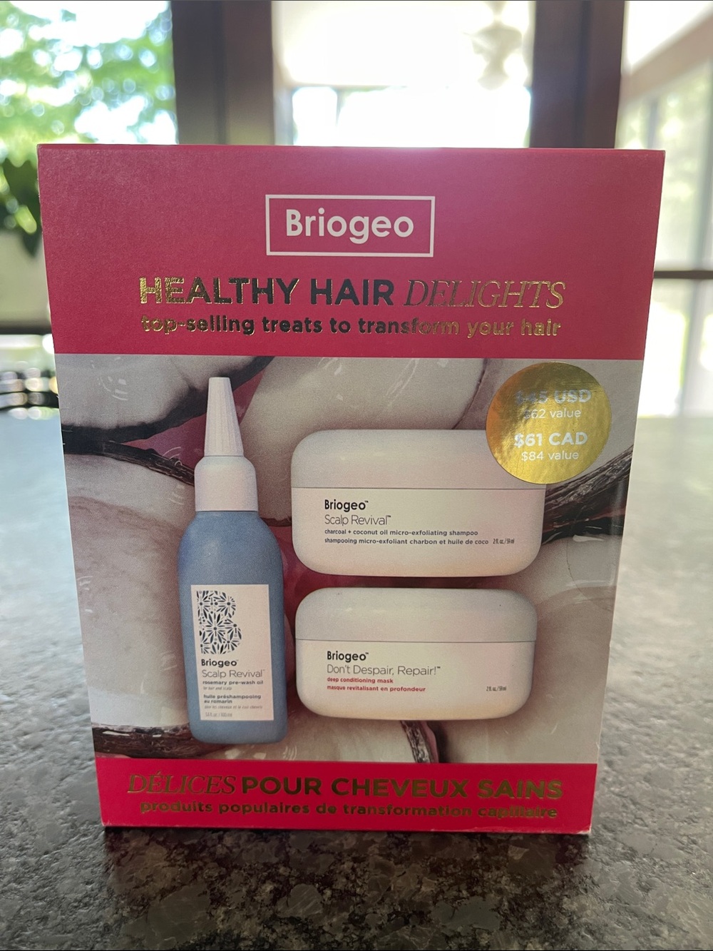 Briogeo Healthy Hair Delights 2 scalp revival + don’t despair repair boxed set - Picture 7 of 10